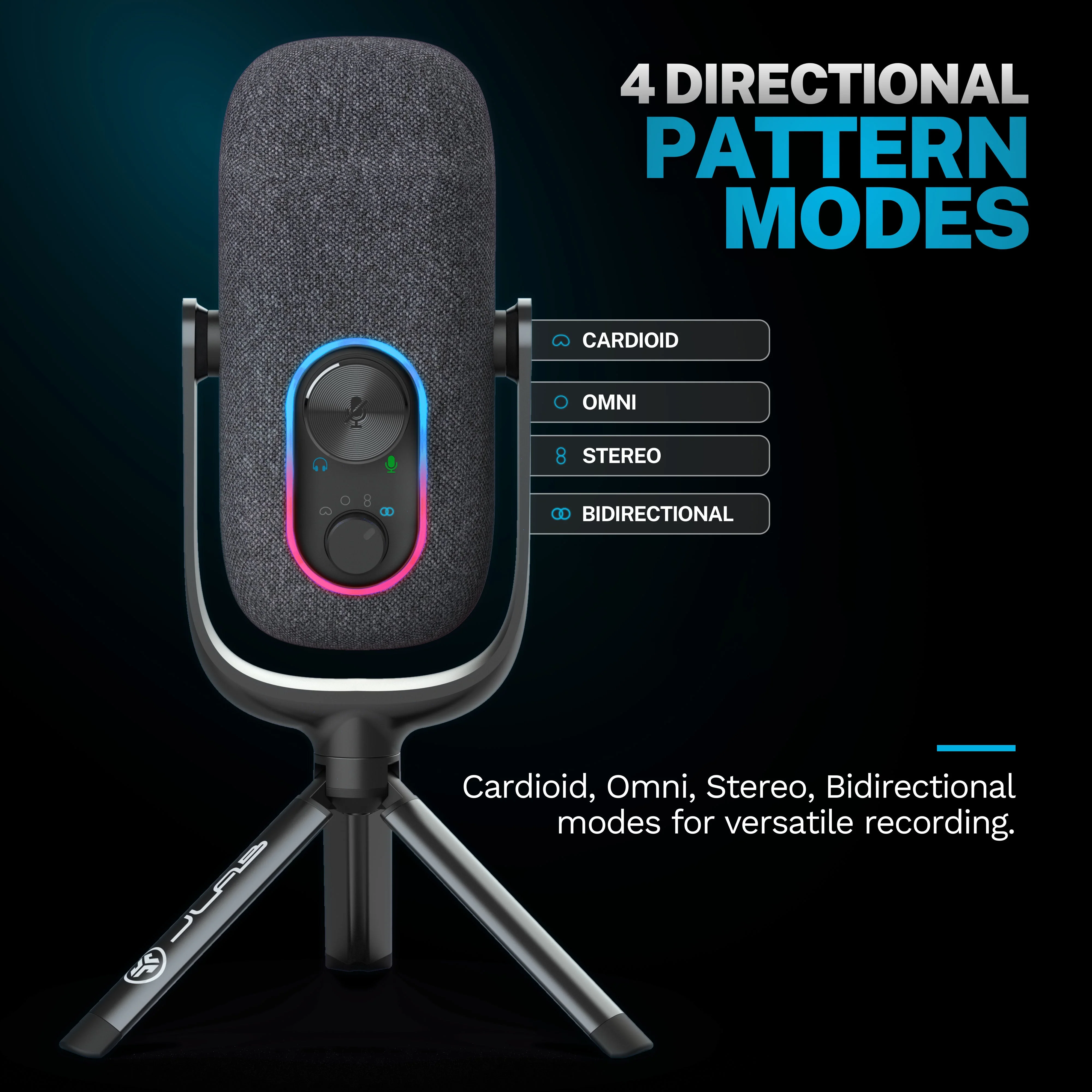 Epic Talk USB Microphone Black - Image 9