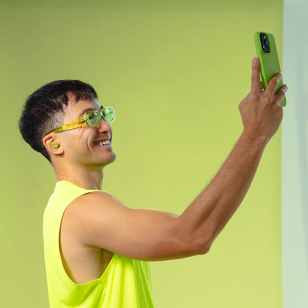 Go Pop ANC Transparent Neon Green + Tips - Image 15